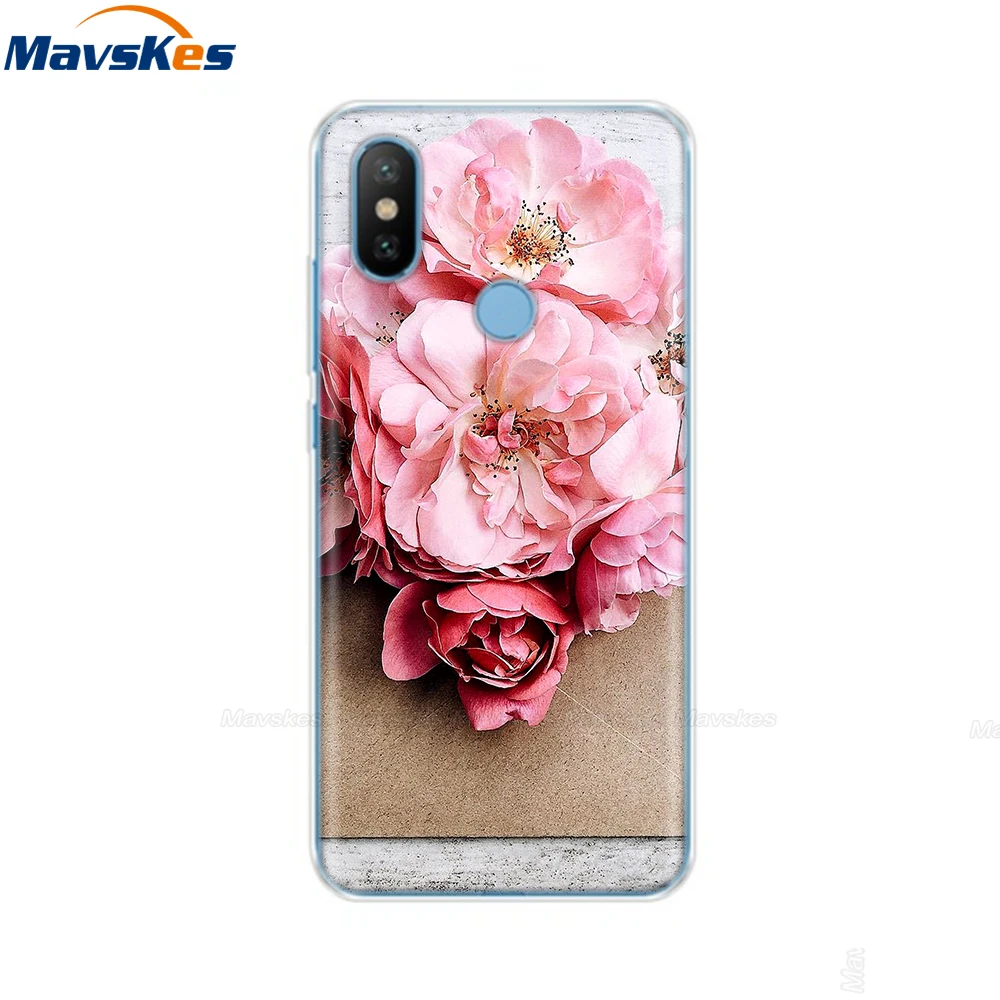 31 Силиконовый чехол для телефона для Xiaomi mi A2 Lite, чехол с рисунком, мягкая задняя крышка из ТПУ, чехол для телефона для Xiomi mi A2 mi A2 LITE, бампер - Цвет: 31