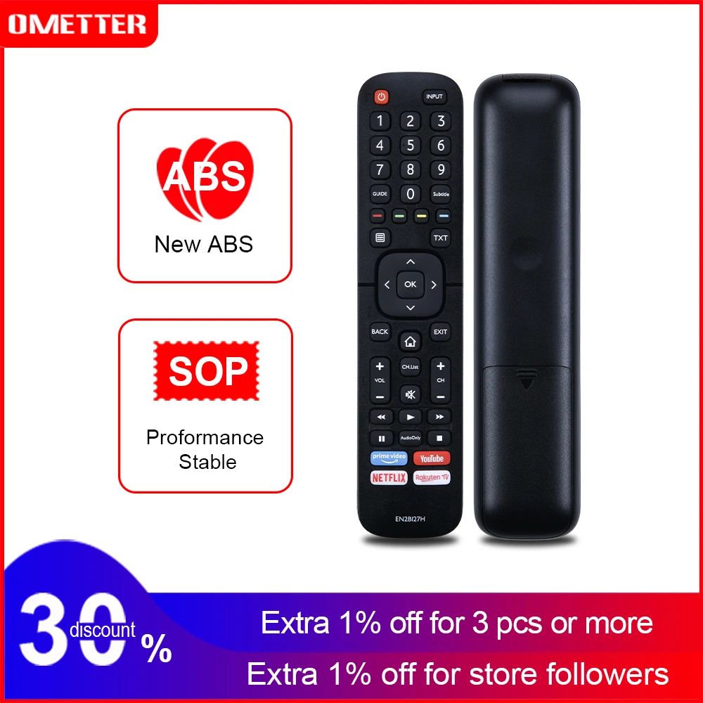 

TV remote control use for Hisense led lcd smart TV EN2BI27H H43B7100 H43BE7000 H55B7500 H65B7300 H50B7300 H50B7100 remoto