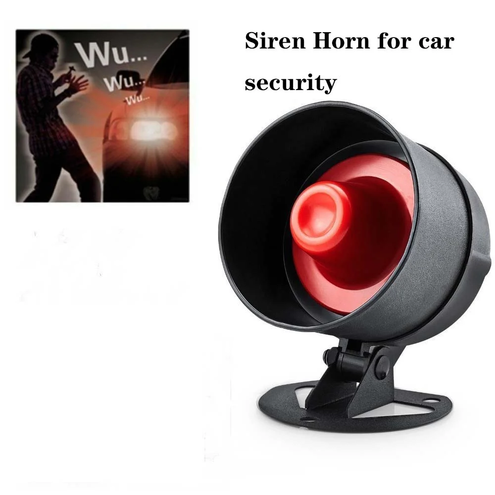 Tone Outdoor Security Sound Siren Horn Speaker Metal DC12V