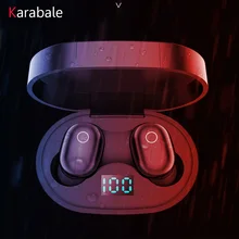 Karabale F2 TWS Bluetooth наушники, водонепроницаемые сенсорные беспроводные наушники, HD Стерео шумоподавление игровая гарнитура