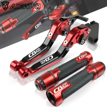 

CNC Aluminum Motorcycles Brake Clutch Lever Handle Grips For Honda CB400 CB400SF CB400 VTEC CB 400 SF 1992-1998 1993 1994 1995