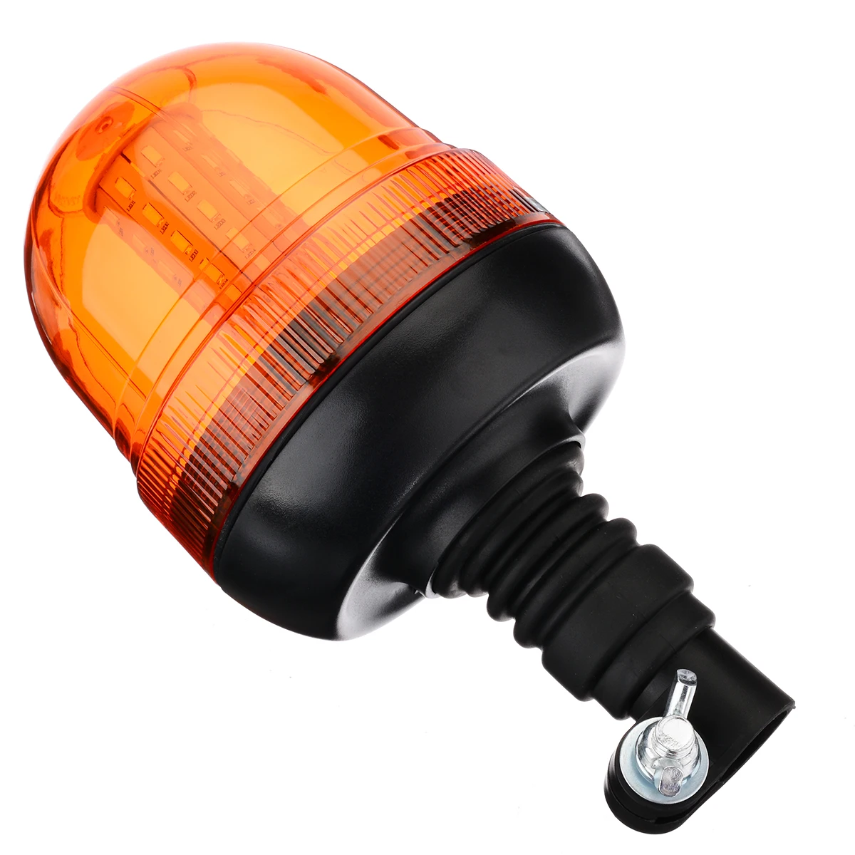 

12V 24V 60SMD 5730 LED Rotating Flashing Amber Beacon Flexible Tractor Warning Light Roadway Safety Signal Lamp