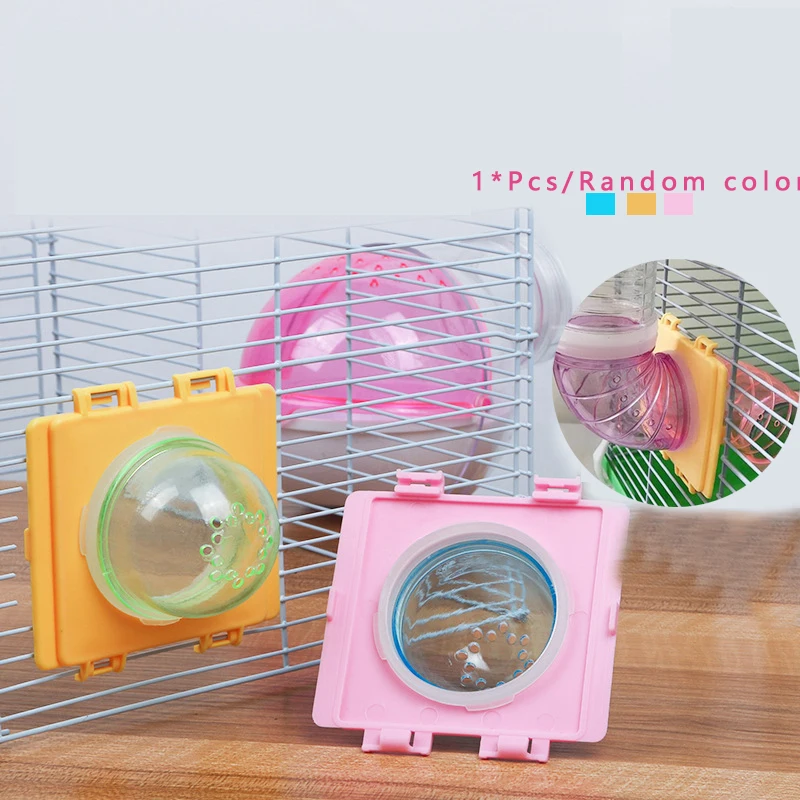 

Hamster Tunnel Cage Tunnel External Pipe Interface Fitting Small Pet Toy Cages Accessories Baffle Random Color