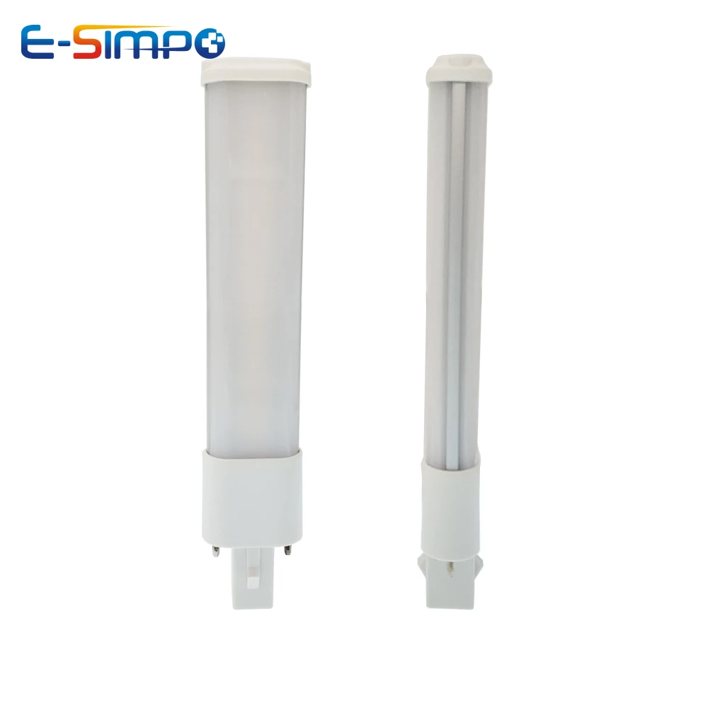

5Pcs G23 PL LED Lamp 5W SMD 2835 down-light light bulb 360 degree beam angle 110V/220V Warm White/cold White G23 led light
