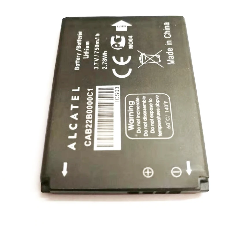 Новый аккумулятор CAB22B0000C1 CAB22D0000C1 CAB3010010C1 для ALCATEL One Touch 2012D 2010D 2010X 2051D CA356 665 OT 2010