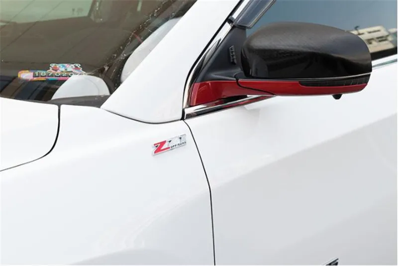 Автомобильный Стайлинг 9*2 см, покрытие из цинкового сплава, Z71, внедорожная эмблема, задний значок, боковые логотипы, наклейки для автомобилей, красный, черный