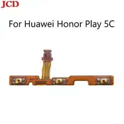 JCD Новинка для Honor Play 5C кнопка регулировки громкости источник энергии переключатель включения выключения лента-брелок гибкий кабель для