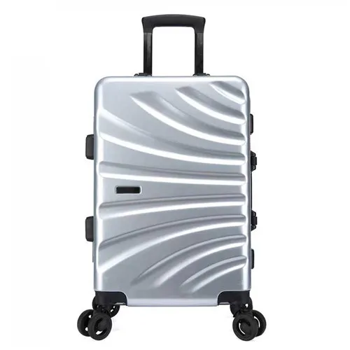 Silver KLQDZMS 20/22/24/26 дюймов студент прокатки Чемодан чемодан на колесиках чемодан на колесах Для женщин вести дорожная сумка - Цвет: Silver