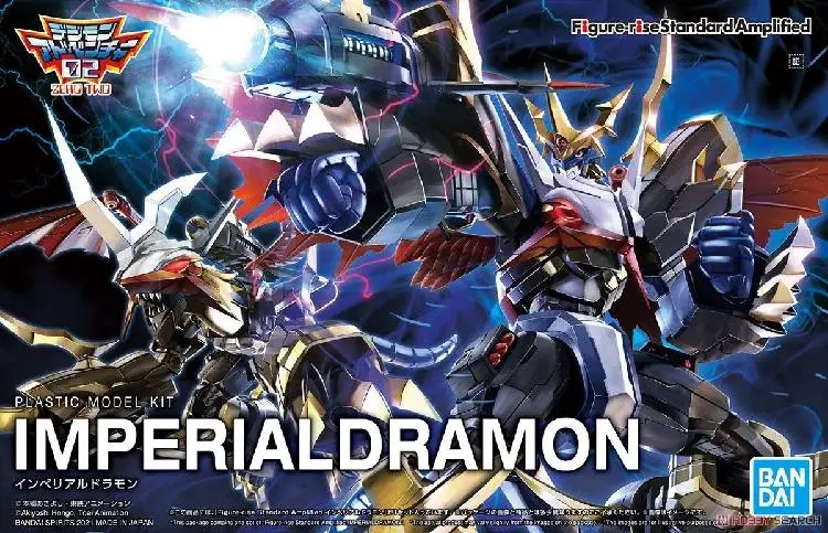 Оригинальная модель BANDAI Модель для сборки экшн-фигурок FRS IMPERIALDRAMON | Игрушки и