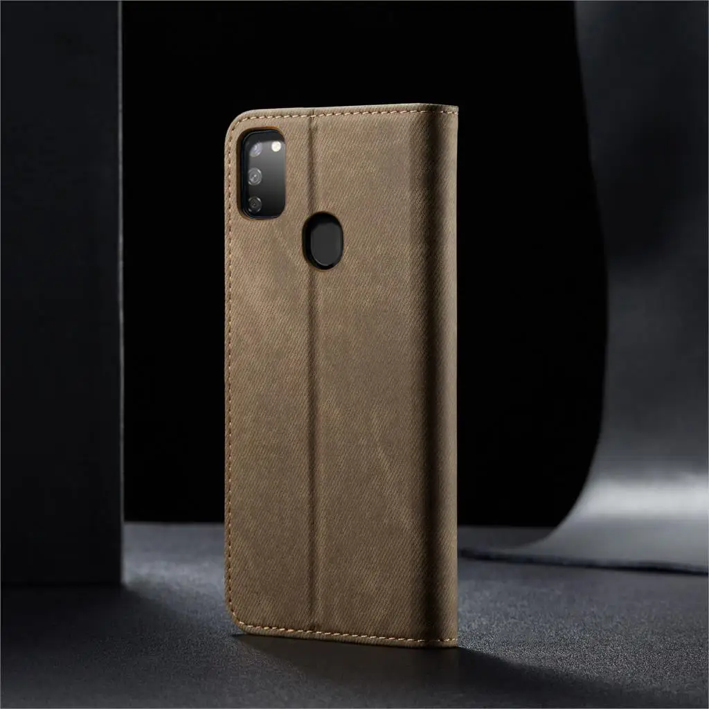 Ретро Кожаный чехол для Xiaomi Redmi Note 7 Note7 Чехол Флип джинсы в полоску чехол для телефона на Xiaomi Redmi Note 7 Чехол