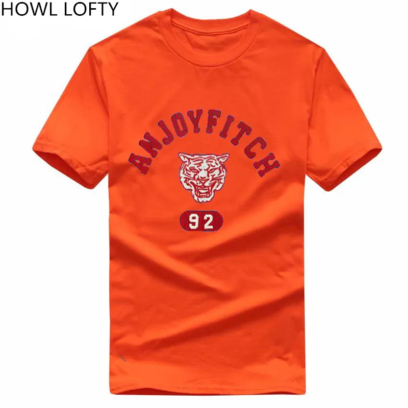 Summer Men's Solid T-shirt Cotton O-neck Short Sleeved T Shirt Men Stretch Red Tiger Letter Casual Tops Tees Male Brand Clothing Summer Men's Solid T-shirt Cotton O-neck Short Sleeved T Shirt Men Stretch Red Tiger Letter Casual Tops Tees Male Brand Clothing