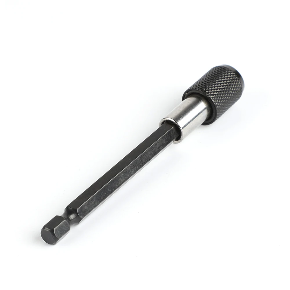150mm 1 шт. 60/100/150 мм 1/4 дюйма шестигранным хвостовиком Quick Release отвертка бит Держатель гибкий удлинитель - Цвет: 150mm