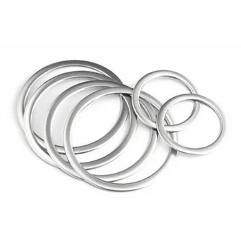 

Stainless Steel Speaker Ring Cover Silver Gray Trim Decor High quality