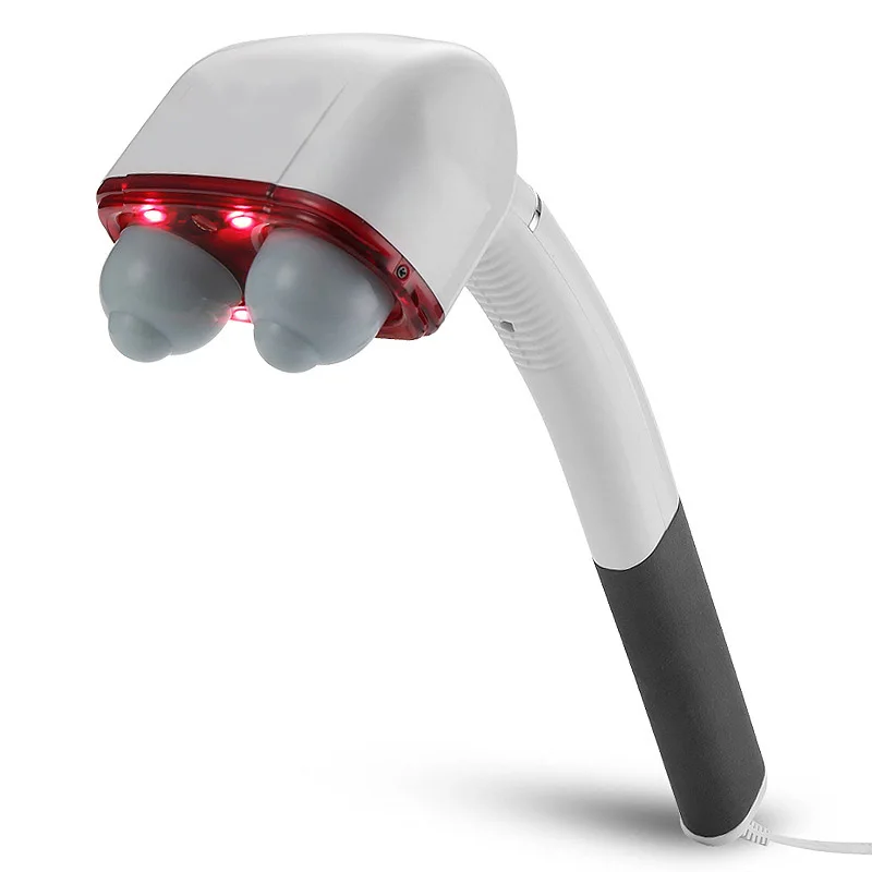 

Handheld Electric Negative Ion Double Head Vibrate Tapping Massage Stick Relieve Waist Leg Neck Shoulder Discomfort And Fatigue