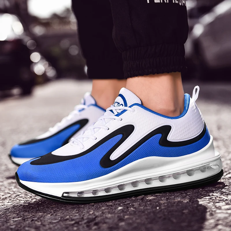 

EKOPCZ 2019 New Arrivals Air Cushion Sneakers Men Breathable Comfortable Casual Shoes Tenis Masculino Lace-up Mens Trainers 720