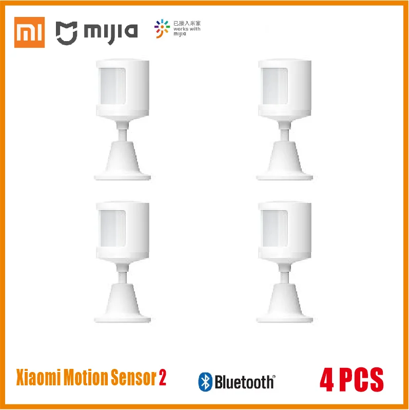 2021 Newest Xiaomi Mijia Motion Sensor 2 Human Body Sensitive Ambient Light Dark Transducer Bracket Bluetooth Work With Mijia 