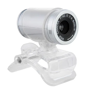 

HD Webcam Desktop Laptop Web Camera Built-in Microphone Rotatable 360 Degrees for LCD Screen Notebook GK99