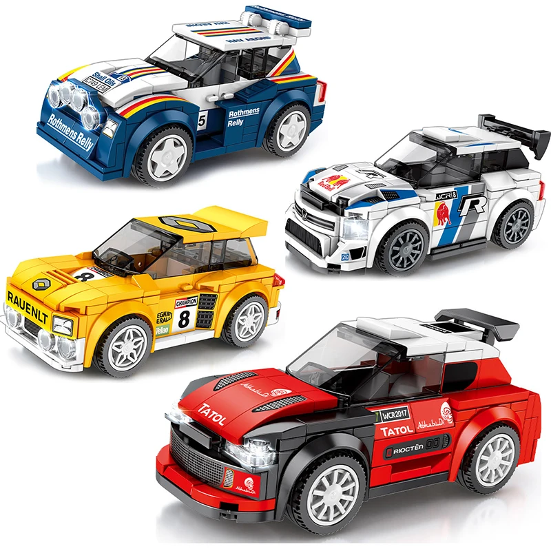 

City Vehicle Racing Car Speed Champion Compatible Legoingly Technic Super Sports Car Moc Model Figure Building Blocks Brick toys