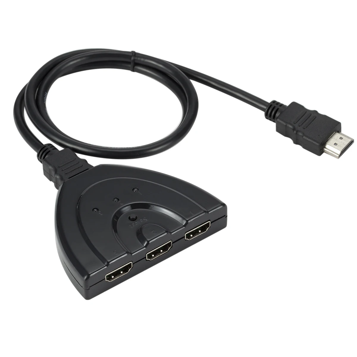 Мини разветвитель HDMI с 3 портами USB Кабель адаптер 1 3b 4K 1080P коммутатор в хаб PD для