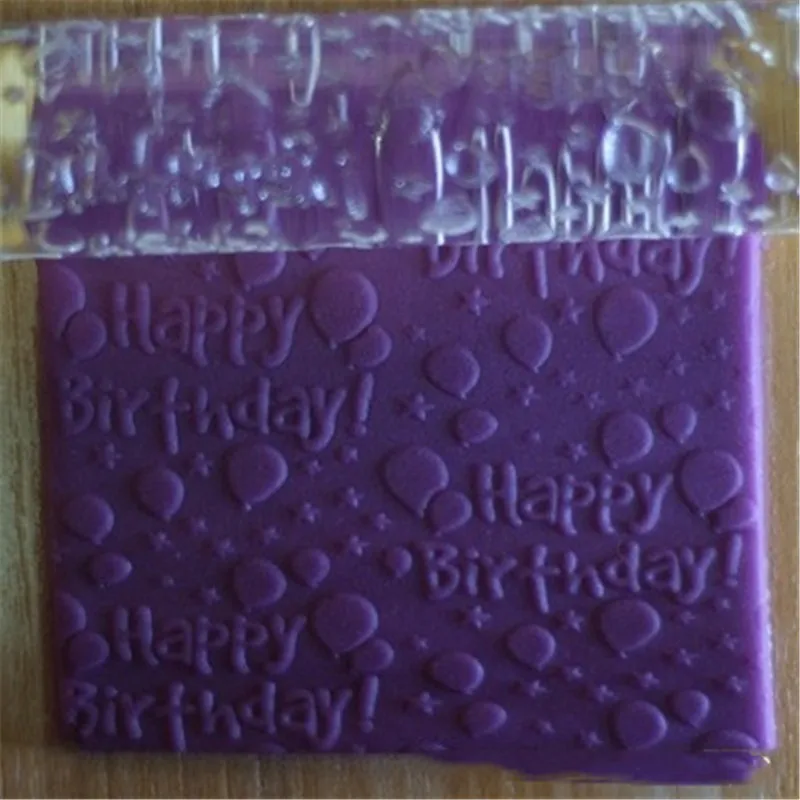 Happy birthday Merry Christmas Acrylic Embossed Rolling Pin Transparent Rolling Pin Cake Roller Decorating Pastry Dough Tools02