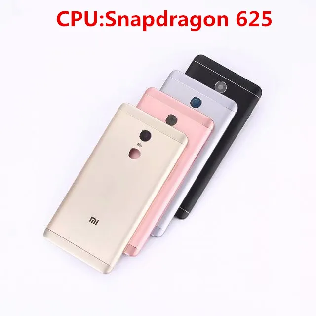 Чехол на заднюю крышку для Xiaomi Redmi Note 4 глобальная версия/Note 4X металлическая задняя дверь батарея чехол+ кнопки камеры стекло