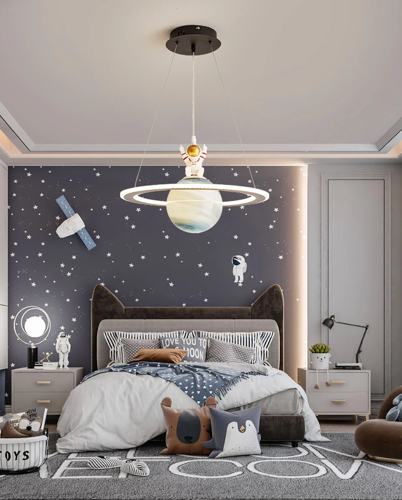 Children room bedroom decorative dining room led ceiling lamps pendant lights indoor lighting interior lighting ceiling lamp led backlight strip