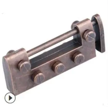 

2019 New Lock-shaped IQ Metal Puzzle Brain Teaser Game for Adults Children