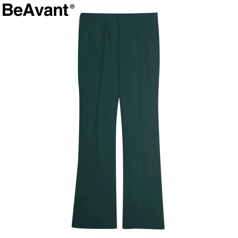 green pants BeAvant, двубортный Блейзер, костюмы для женщин, элегантный, офисный, для девушек, Блейзер, брюки, набор, Осень-зима, карманы, женские, рабочие костюмы - Цвет: green pants