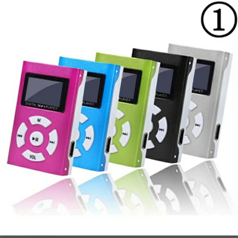 Мини-usb MP3 Плеер с ЖК-экраном 32 ГБ Micro SD TF карта перезаряжаемые музыкальные плееры 3,5 мм разъем портативный аудио воспроизводитель Mp3 Плеер