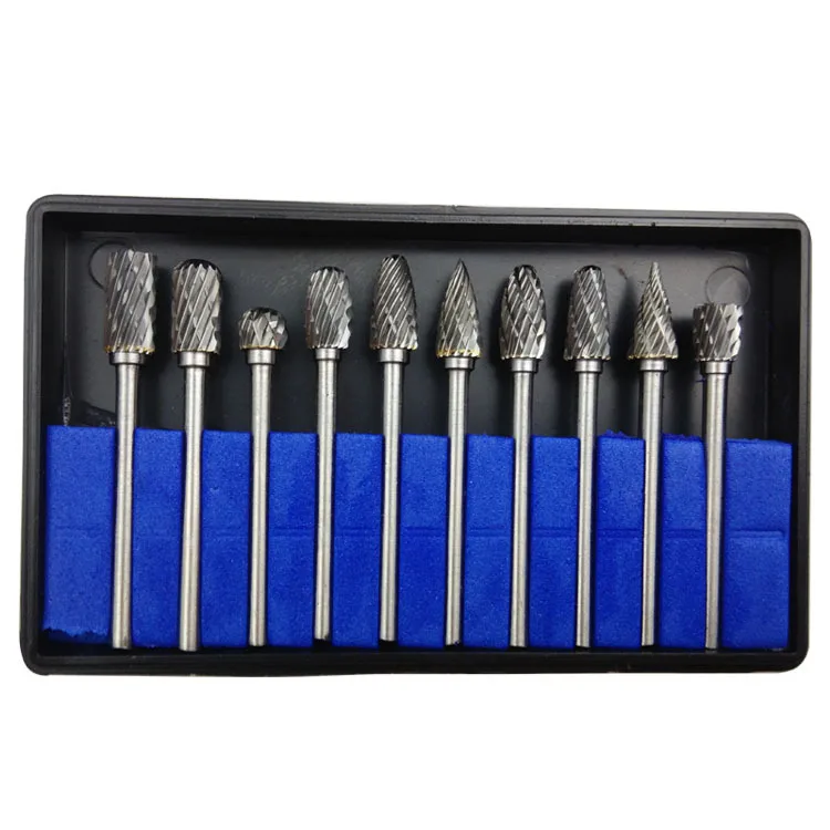 

Tungsten Steel Hard Alloy Rotary File Woodworking Root Carving Nuclear Carving Tungsten Steel Grinding Head Milling Cutter Tungs