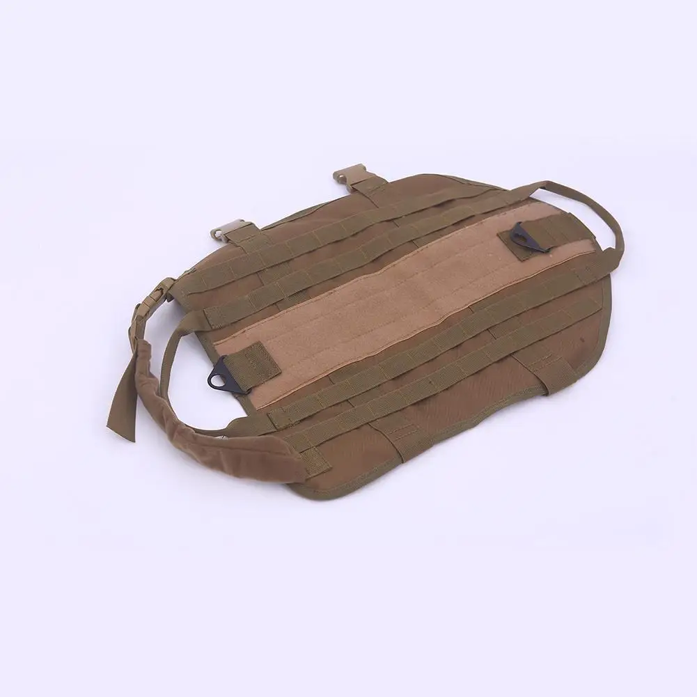 600D нейлон MOLLE Жилет для дрессировки собак Одежда тактический военный тренировочный жилет для охоты Прогулки Пешие прогулки Полицейская собака домашнее животное собака