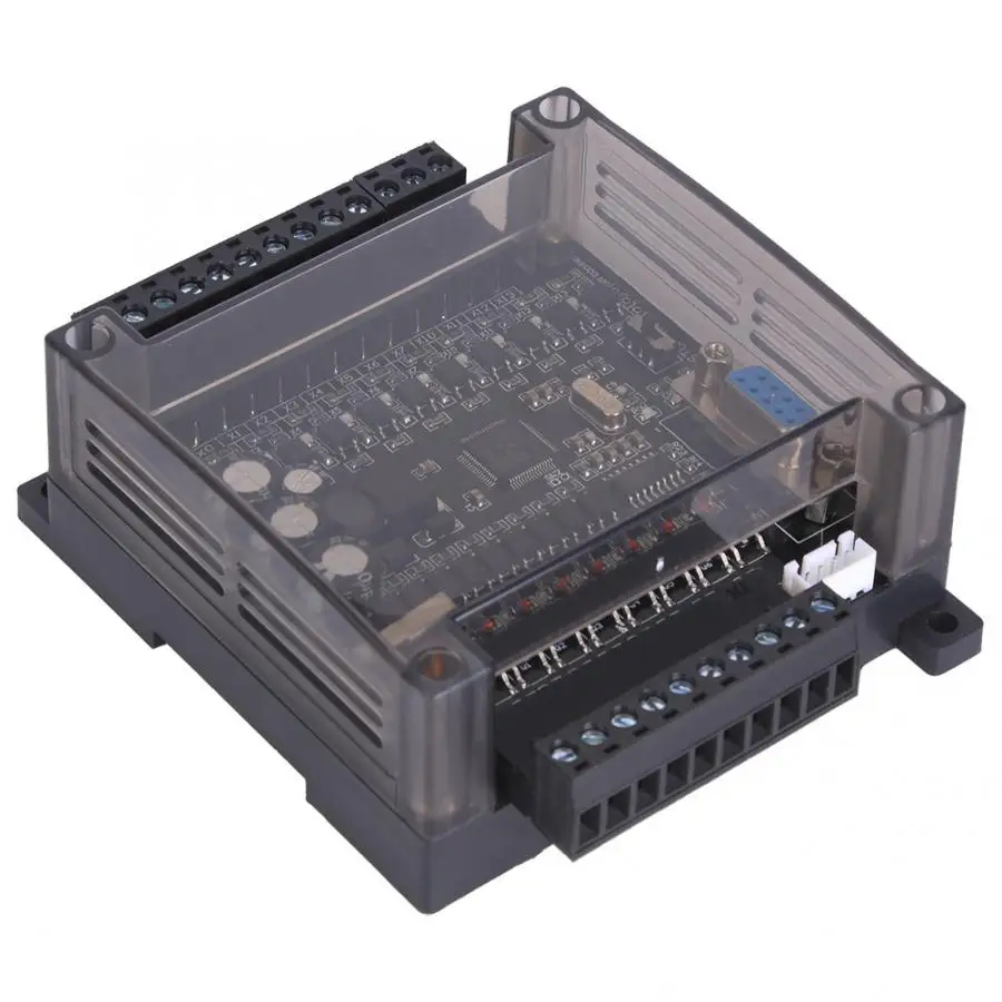 FX1N 20MT ПЛК плата программируемый контроллер модуль промышленная плата управления с коричневой оболочкой ПЛК промышленный контроллер