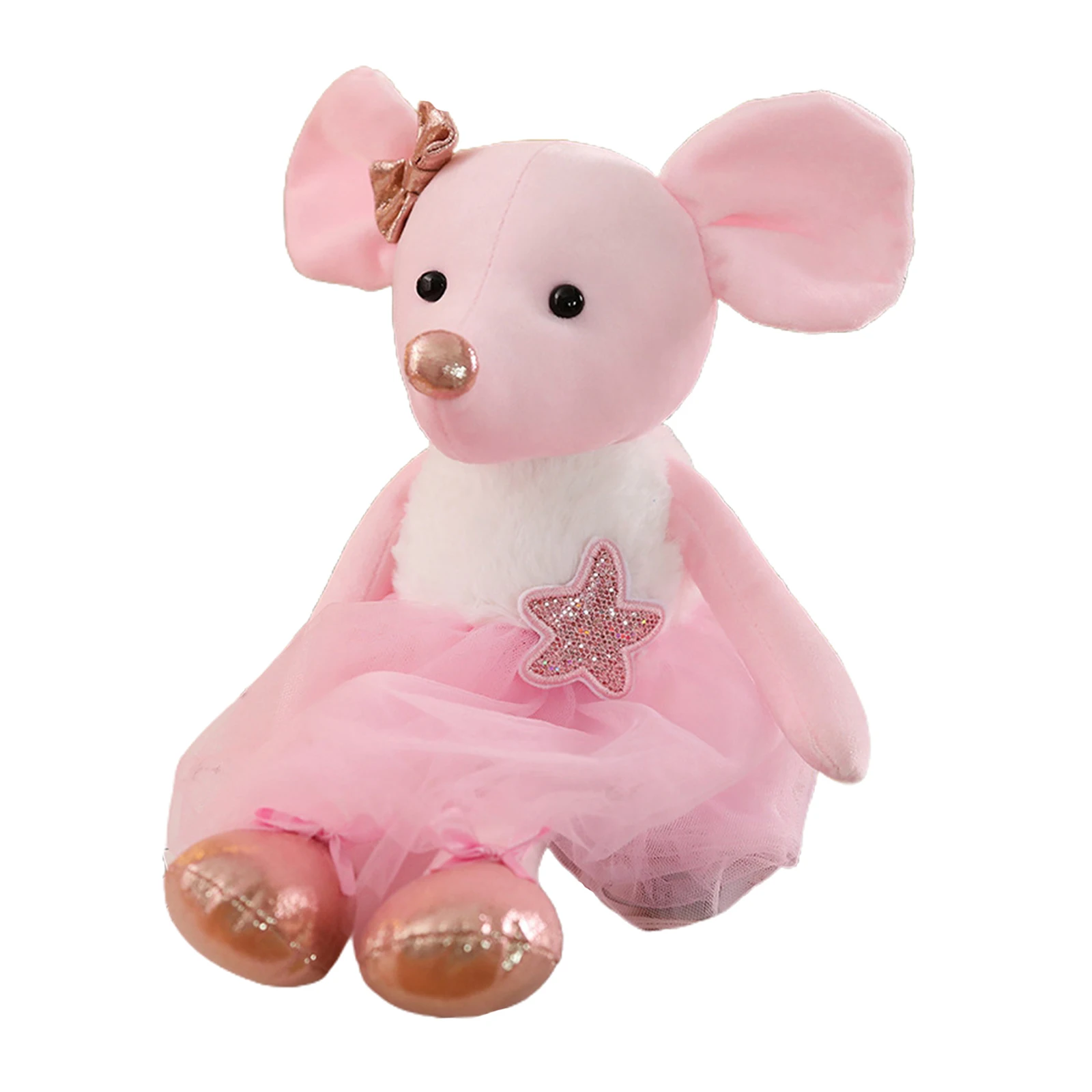 Plush Toys Cartoon Stuffed Ballet Mouse Dolls Soft Children Gifts Ornaments Plush Toys Cartoon Stuffed Ballet Mouse Dolls Soft Children Gifts Ornaments