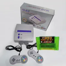 101in1 konsola do gier SNES 16-bit System rozrywkowy kompatybilny z Super Nintendo gry jest