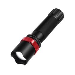 Lampe de poche à lumière forte Rechargeable, Portable, Super lumineux, longue portée, usage domestique et extérieur, Mini Led au xénon, durée de vie Ultra longue 