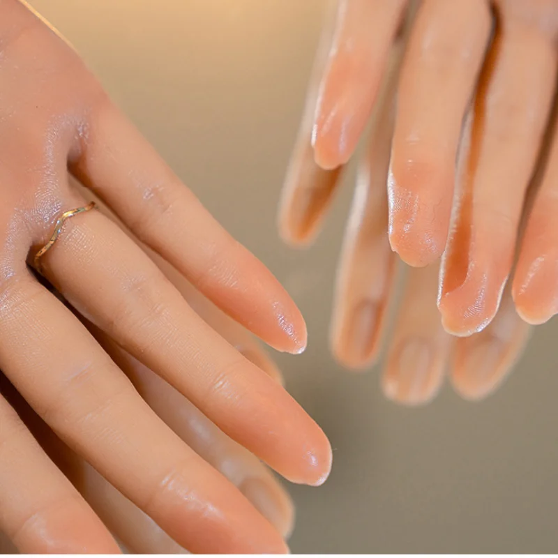 Simulation Silicone Female Mannequin Hand Model for Rings Nail Manicure  Painting Shooting Display Showing Shelf - AliExpress