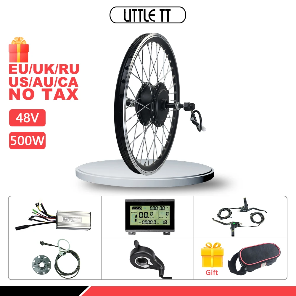 16 inch rear wheel electric bike kit