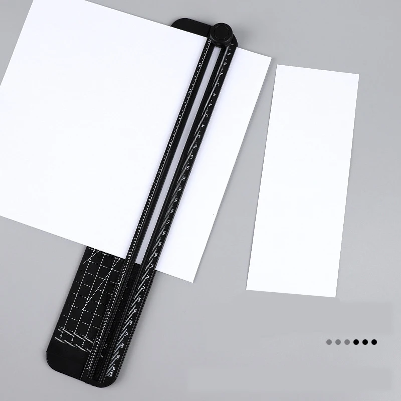 a4-portable-paper-cutter-automatic-art-paper-cutter-sliding-suit-paper-cutter-creative-small-fan-photo-cutter-home-stationery