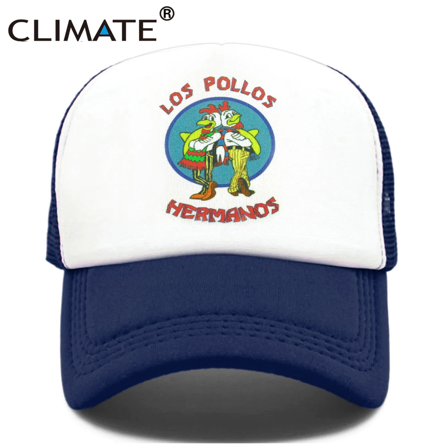 Hermanos-Cap CLIMATE POLLOS Heisenberg Break The-Chicken-Brothers Summer Bad Cool