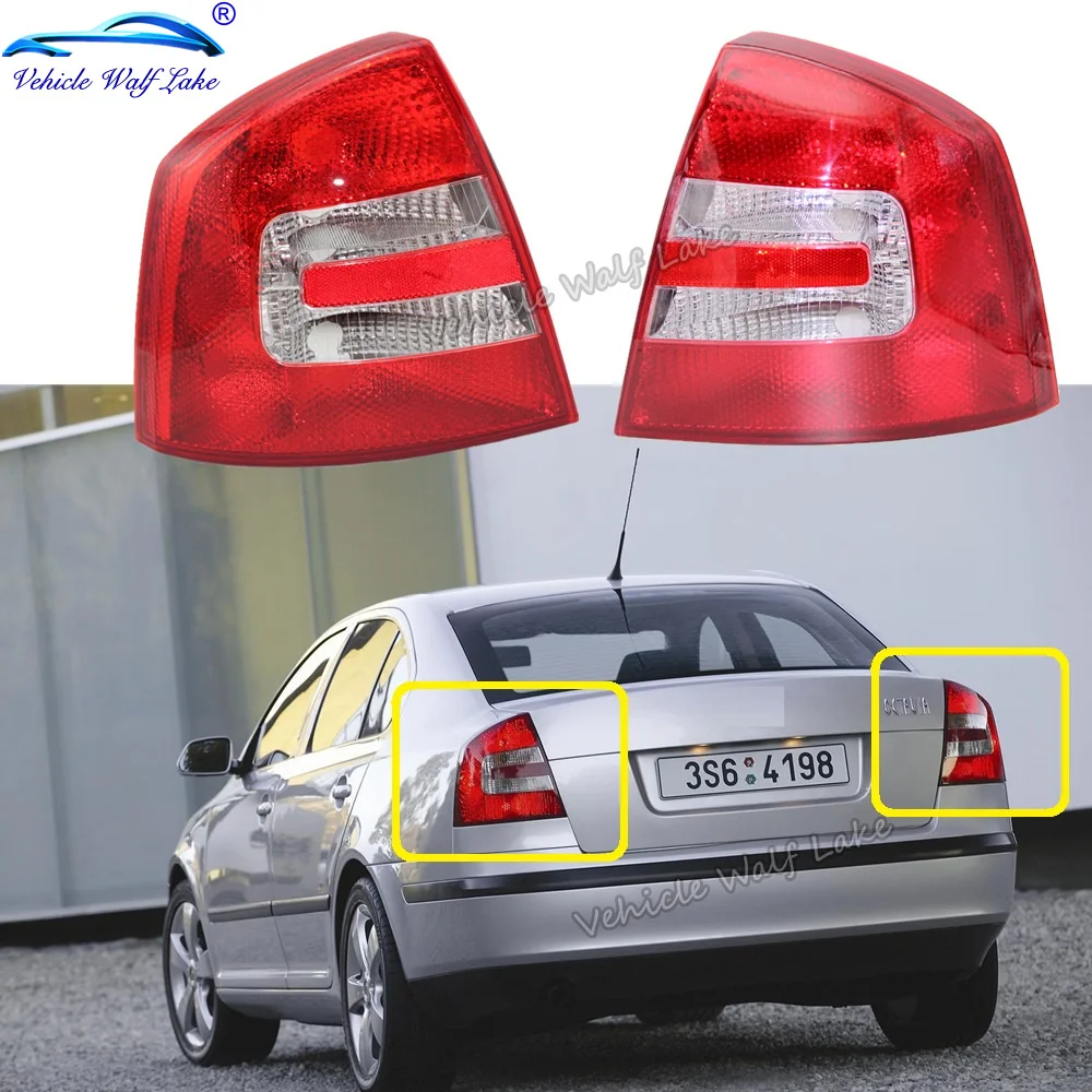 2 шт. для Skoda Octavia A5 MK2 Sedan & Combi 2004 2005 2006 2007 2008 автомобильный Стайлинг задний фонарь