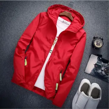 

2019 New Waterproof Spring Long Jacket Fashion Casual Mens Bomber Jacket Coat Long Sleeve Streetwear Mens Jackets