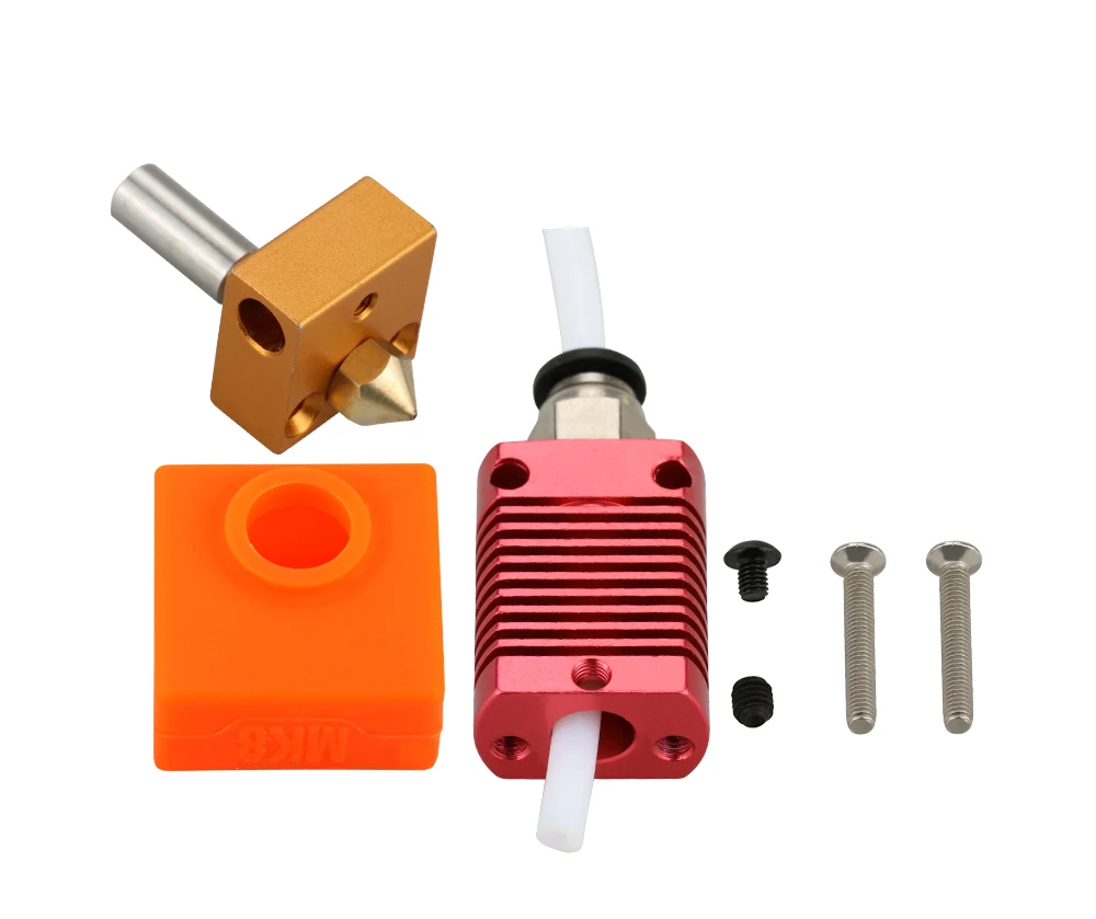 3D металлический J-head CR10 Hotend экструдер комплект подключения печатающей головки для Ender-3 CR10 10s экструдер Bowden в 12/24V 40 Вт 3D-принтеры Запчасти