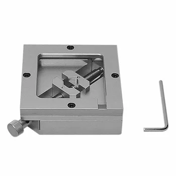 

90x90mm Directly Heated Fixture Jig Stencil Clamp Aluminum Alloy Manual For BGA Reballing Station Template Holder Repair Tool