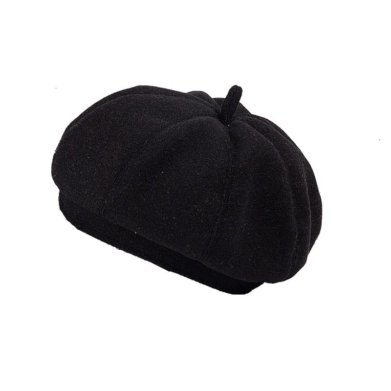 Берет мэм Джокер шерстяная фетровая шляпа Англия женская зимняя мужская|Женские