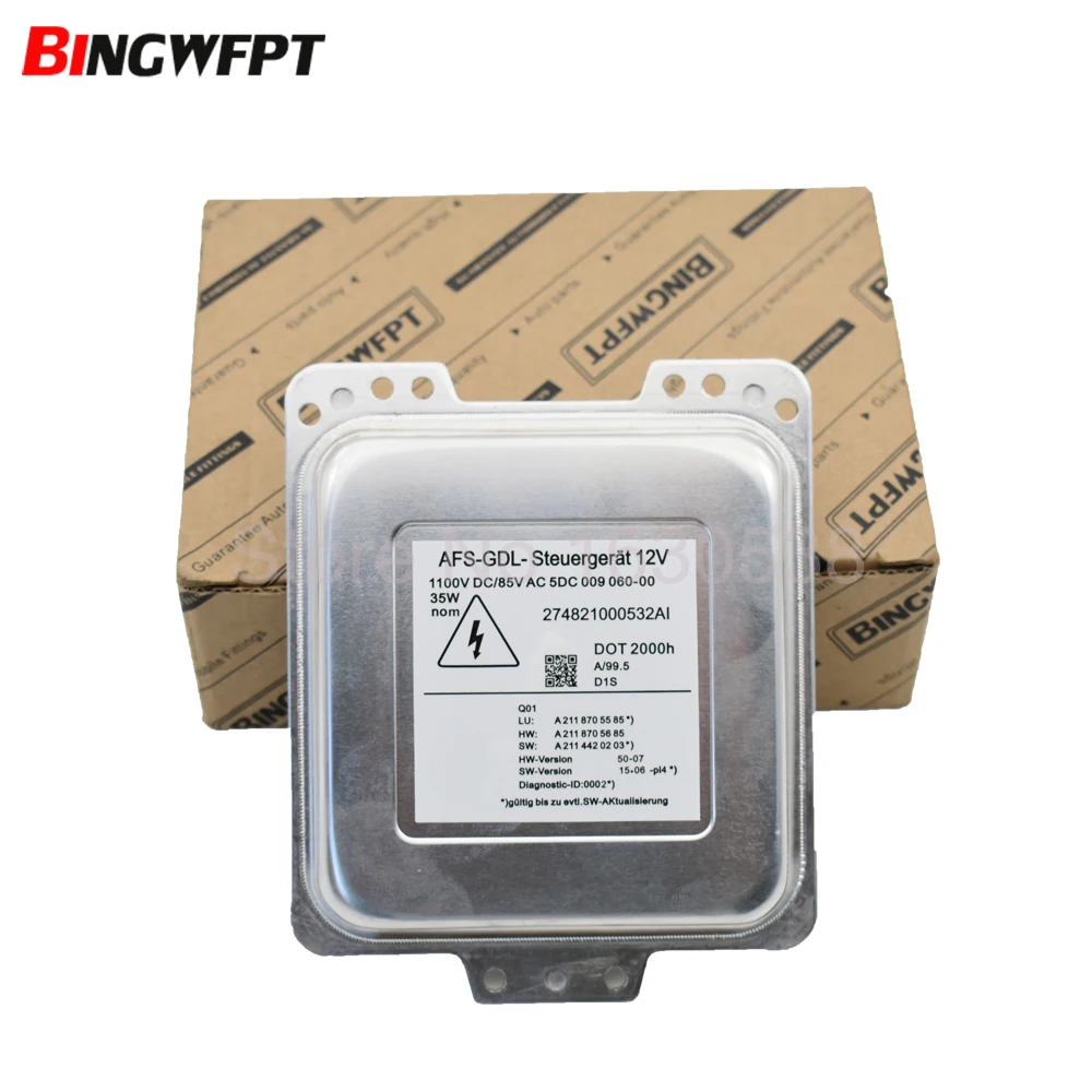 Ксеноновых фар, Высокопрочная конструкция 5DC009060-00 W211 для Mercedes W211 E класса Mopf A-FS GDL 5DC009060-00 A2118709026 5DC 009 060-20
