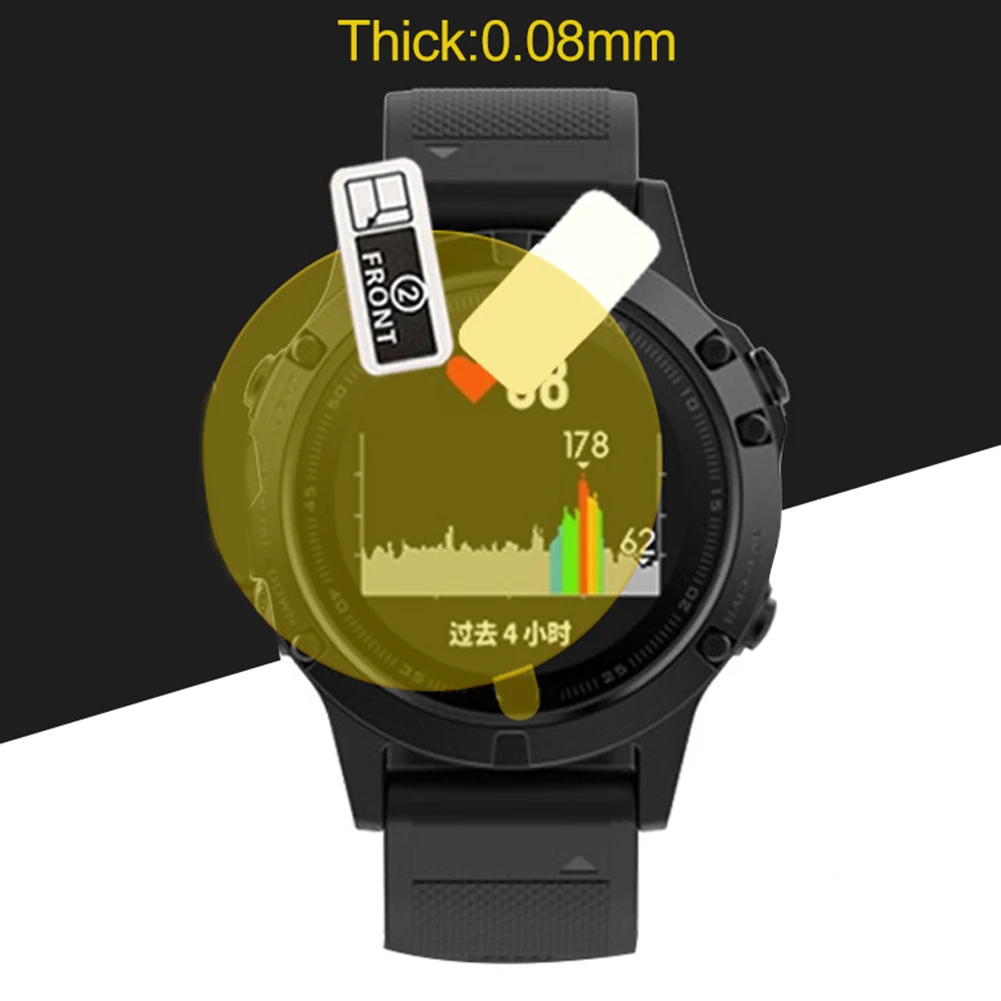3 шт Небьющийся ТПУ экран протектор для Garmin Fenix 5/5 Plus/5s/5s Plus/5X