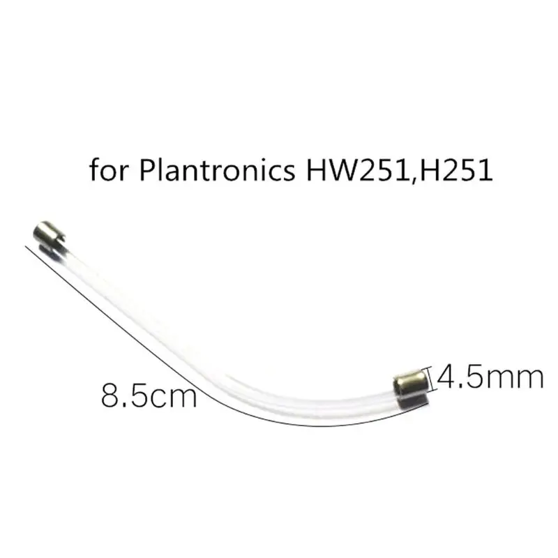 Прозрачная звуковая трубка для наушников Plantronics H91/H251/HW251/H261/H51