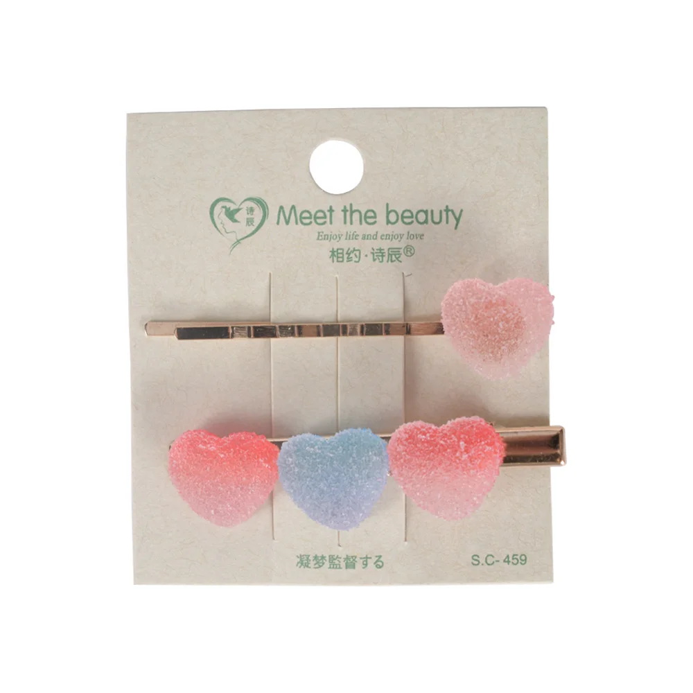 Корейская Нежная Милая заколка для волос ярких цветов 2020 Очаровательная Женская