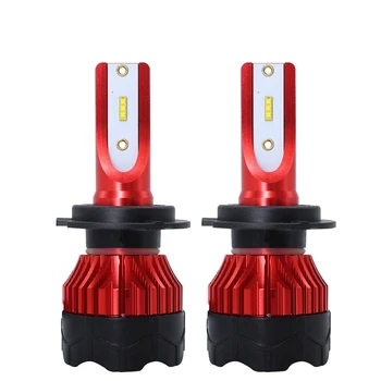 

K5 Car LED Headlight H1 H7 H11 9005 9012 H4 Headlamp 6500K 8000LM Moto Scooter Light