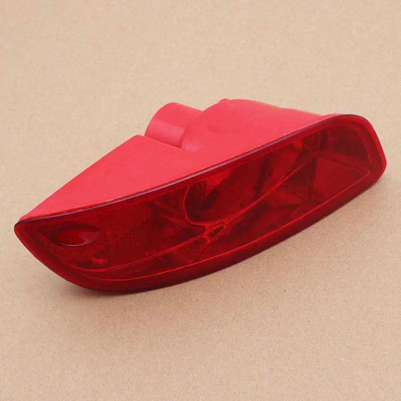 Left/Right Side Car Rear Bumper Red Lens Reflector Lights for Hyundai Santa Fe (CM) 2007-09 Pre-facelift Tail Fog Light Housing
